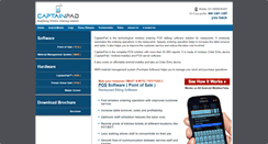 Desktop Screenshot of captainpad.com