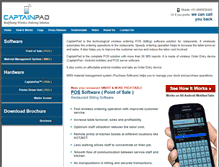 Tablet Screenshot of captainpad.com